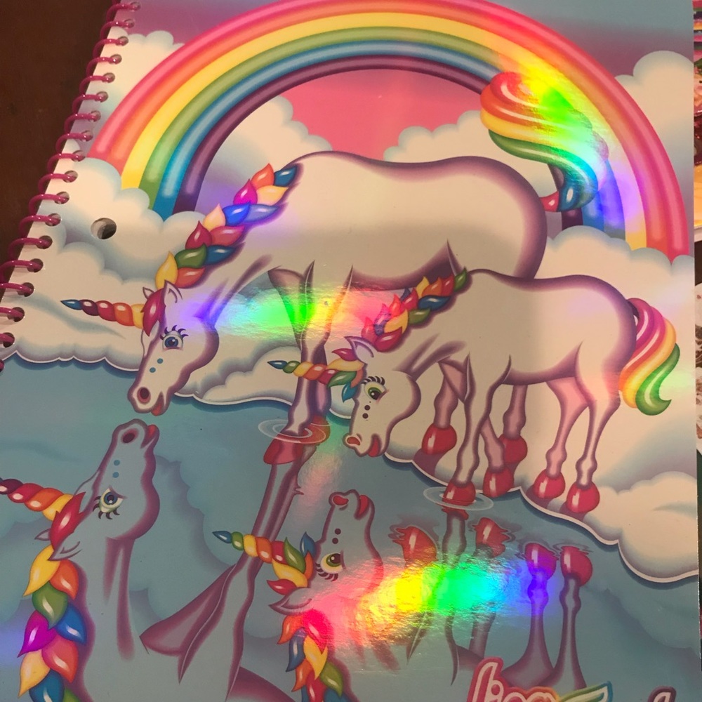 Lisa Frank Bundle Binder Notebooks Folders Sticker - Picture 3 of 11
